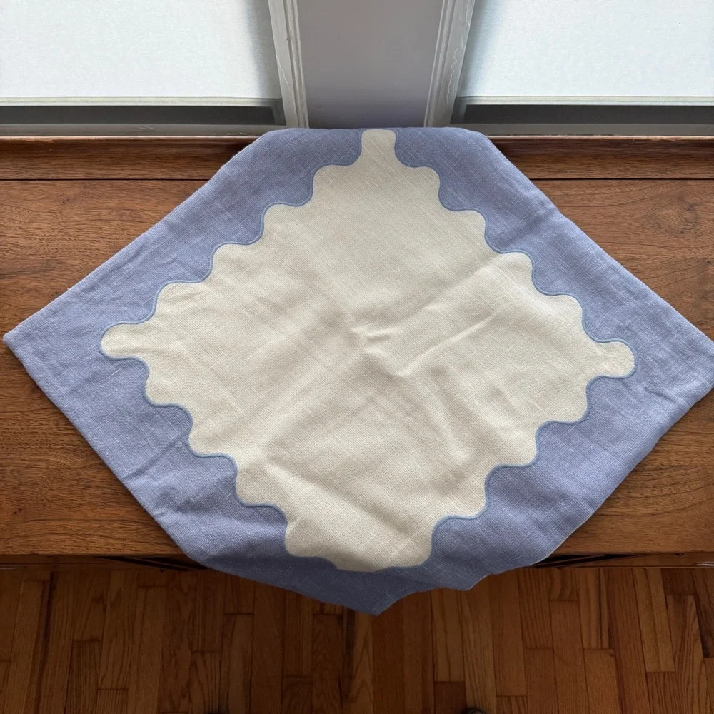 Jonathan Adler Ripple Square Throw Pillow Cover